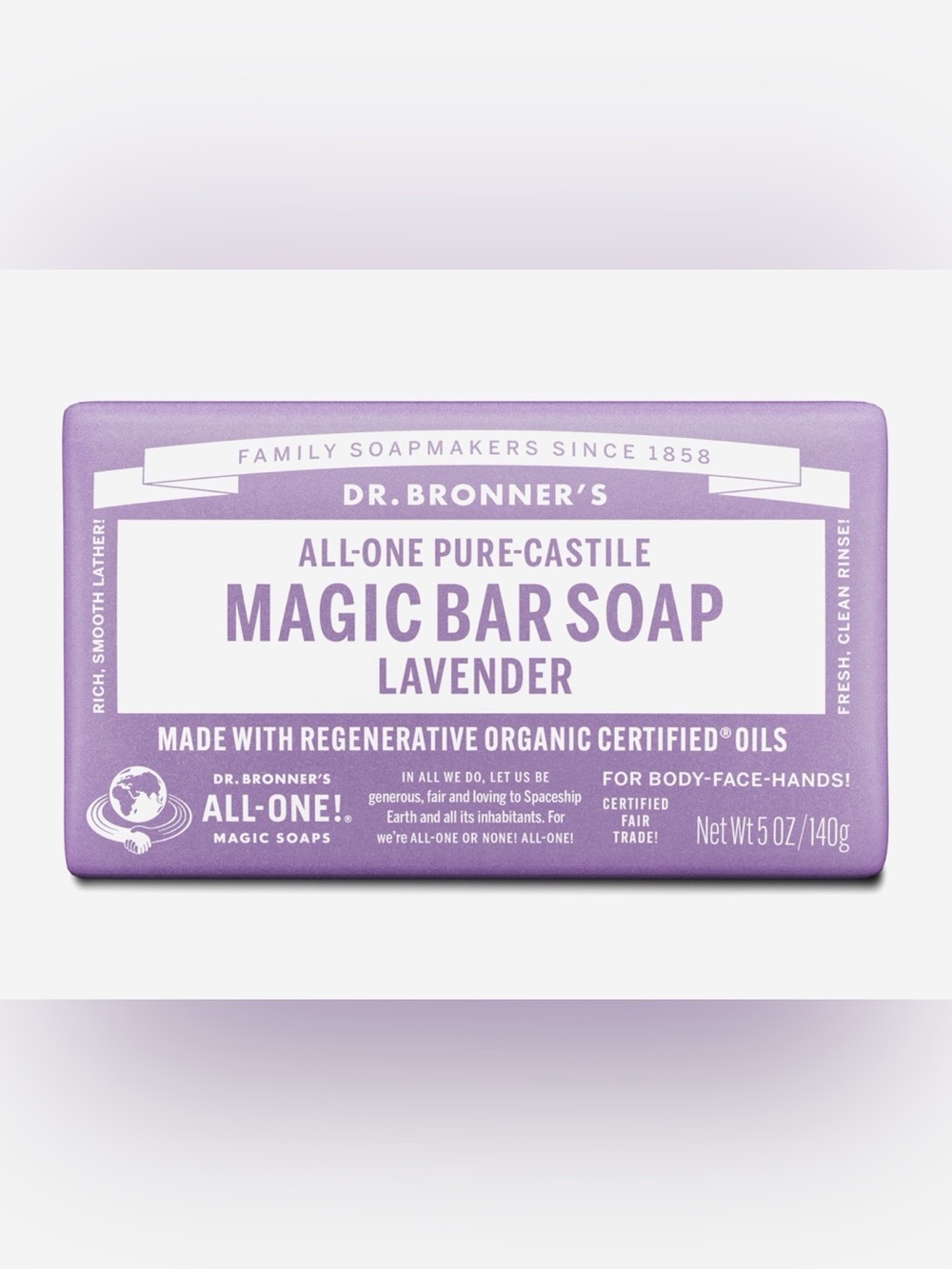 Lavender Magic Bar Soap - Purple